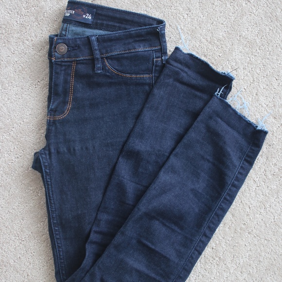 Hollister Ankle Skinny Jeans Size 0/24 - Picture 1 of 3